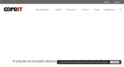 Desktop Screenshot of coreit.se