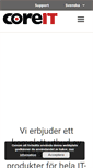 Mobile Screenshot of coreit.se