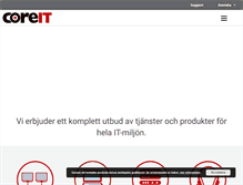 Tablet Screenshot of coreit.se